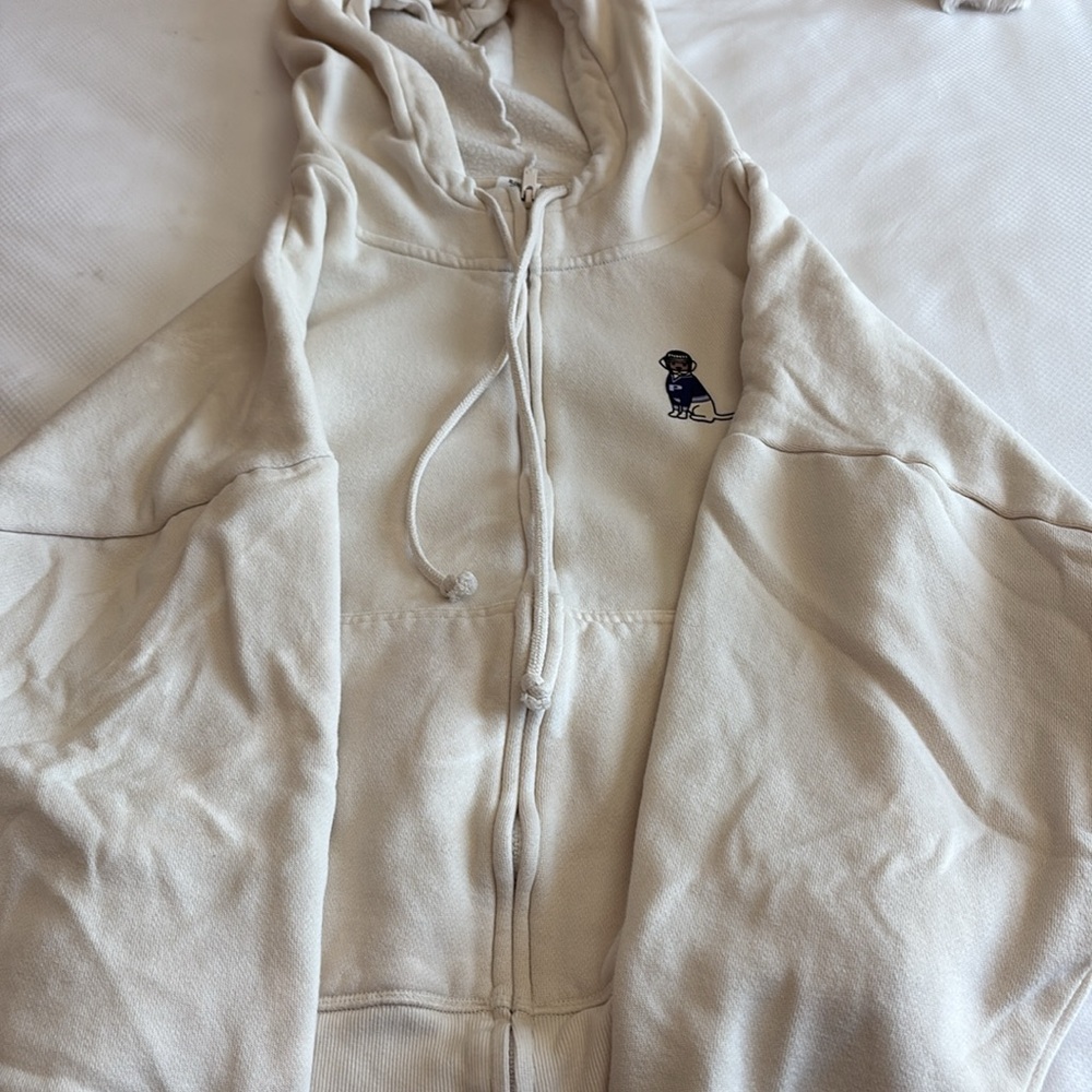 PINK Victoria's Secret Cream Hoodie
